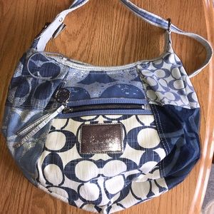 Coach Denim hobo purse. Like new!